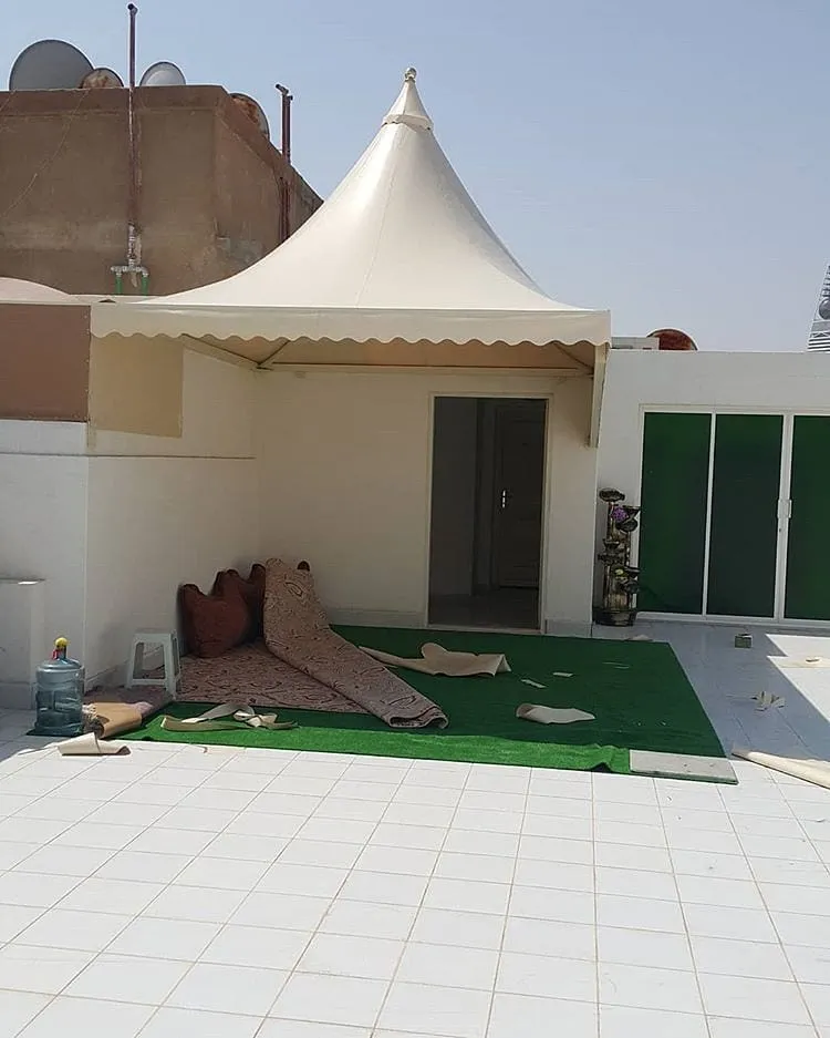 افضل تركيب مظلات هرمية في شمال الرياض وجميع مناطق المملكة 