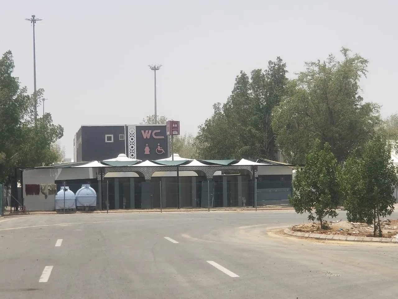 تركيب مظلات شد إنشائي للمدارس والحدائق بالرياض وشمالها 