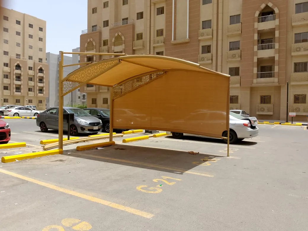 مظلات مواقف سيارات شمال الرياض 
