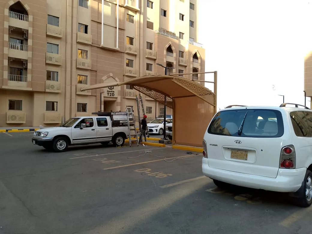 مظلات مواقف سيارات شمال الرياض 