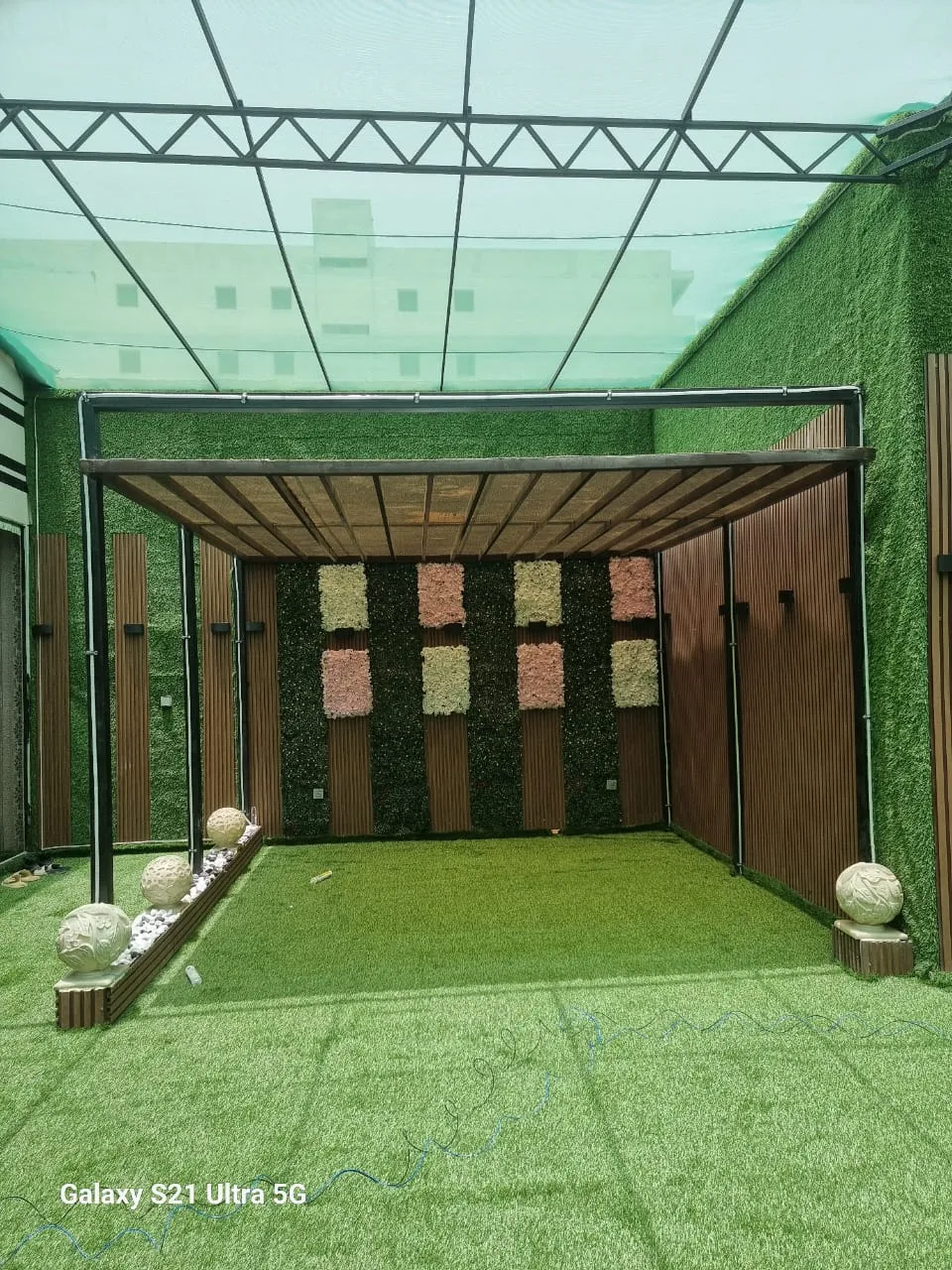 مظلات جلسات حي النرجس 