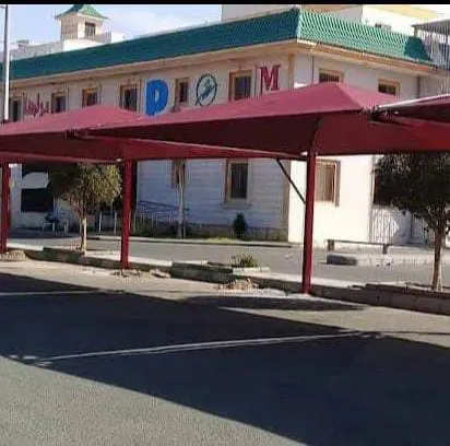 مظلات وسواتر حي العزيزية 