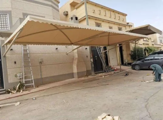 تركيب مظلات مودرن في شمال الرياض 