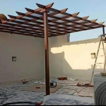 تركيب مظلات مودرن في شمال الرياض 