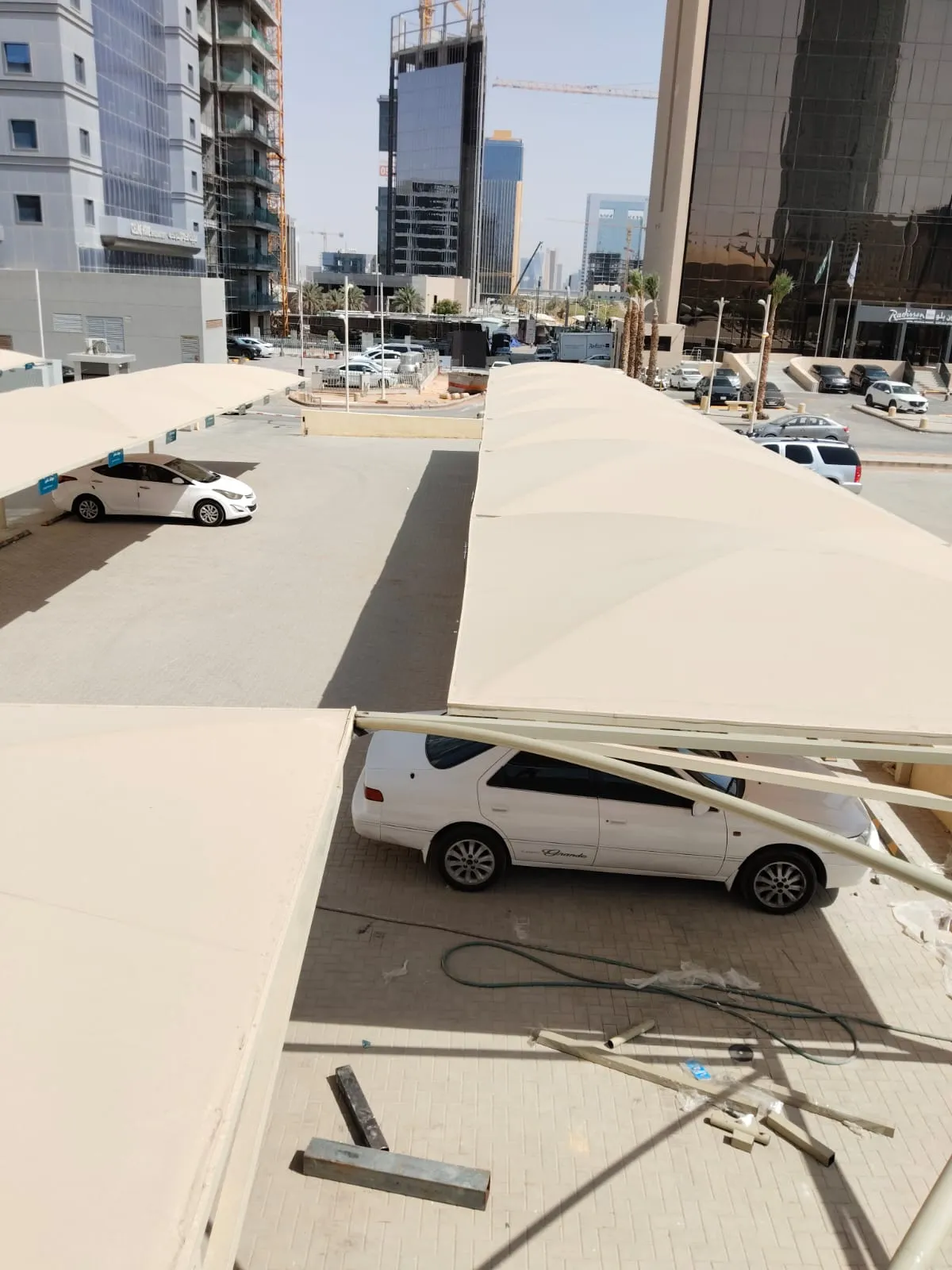 مظلات وسواتر 2025حي السفارات بالرياض 