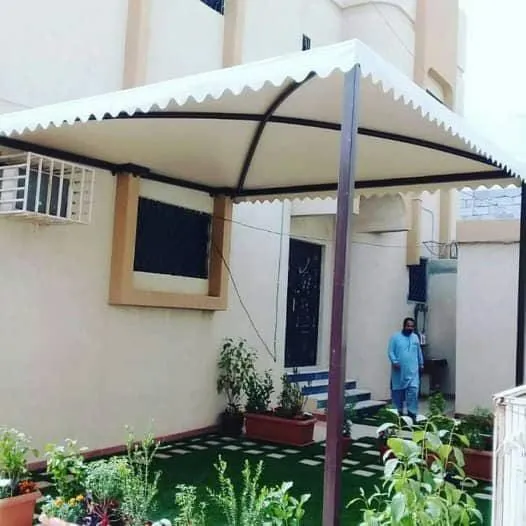 أحدث التقنيات الحديثة لمظلات الاحواش لمنازل بشمال الرياض 