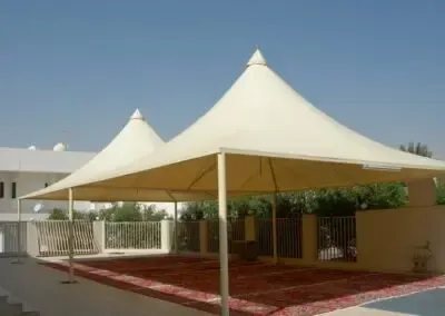 تركيب مظلات حي طويق بالرياض 