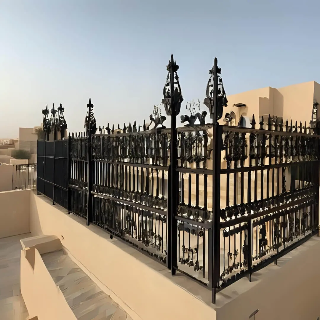 تركيب سواتر أحواش وسواتر شرائح حي الرحمانية بشمال الرياض 