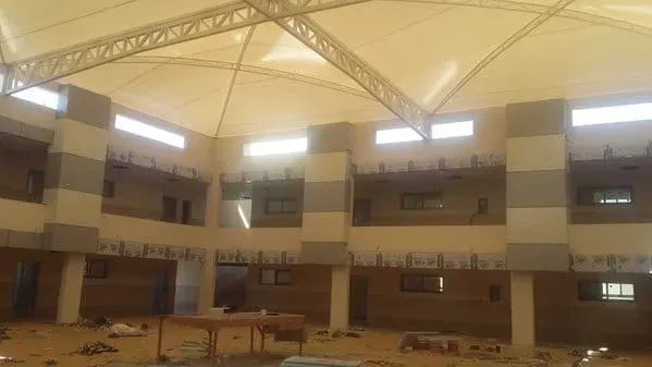 مظلات مدارس حي العليا والصحافة بالرياض 