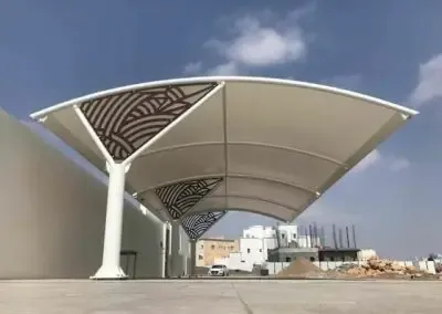 تركيب مظلات بوثلين في شمال الرياض بجودة عالية 