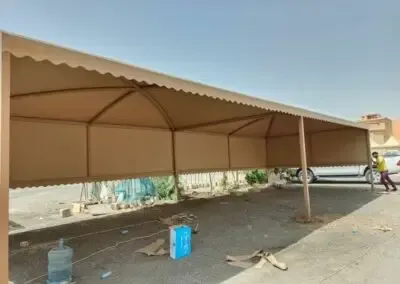 تركيب مظلات بوثلين في شمال الرياض بجودة عالية 