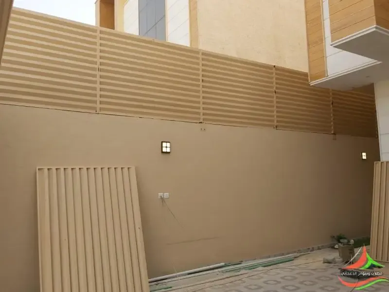 سواتر حديد | سواتر شرائح حديدفي شمال الرياض 