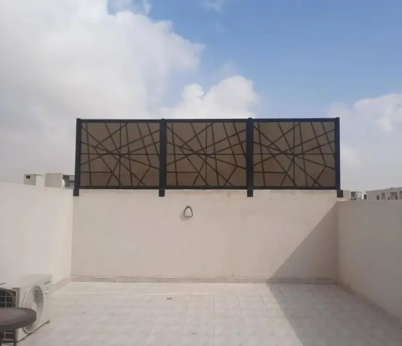 سواتر حديد | سواتر شرائح حديدفي شمال الرياض 