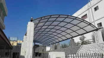 تركيب مظلات المساجد والمشاريع في حي النخيل بالرياض 