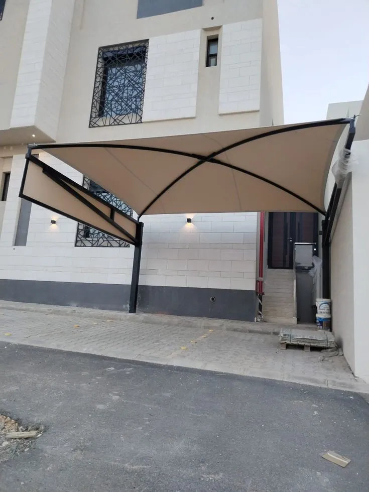 افضل مظلات سيارات مقص ومداخل منازل شمال الرياض 