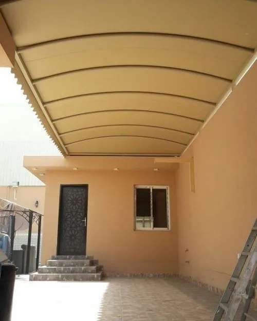 افضل مظلات سيارات مقص ومداخل منازل شمال الرياض 