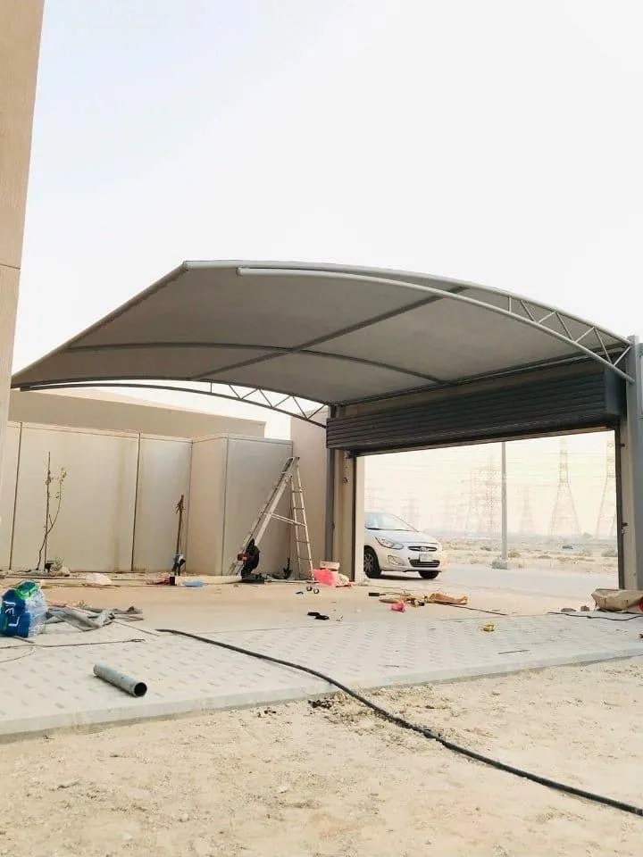 مظلات سيارات حي المرسلات بالرياض 