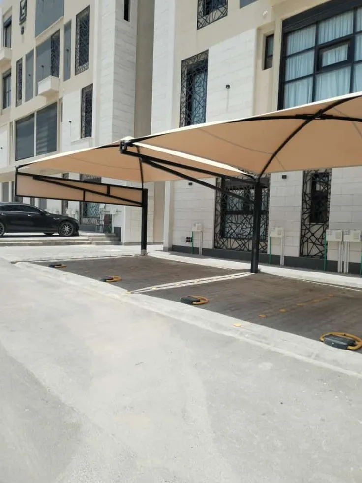 مظلات سيارات حي المرسلات بالرياض 